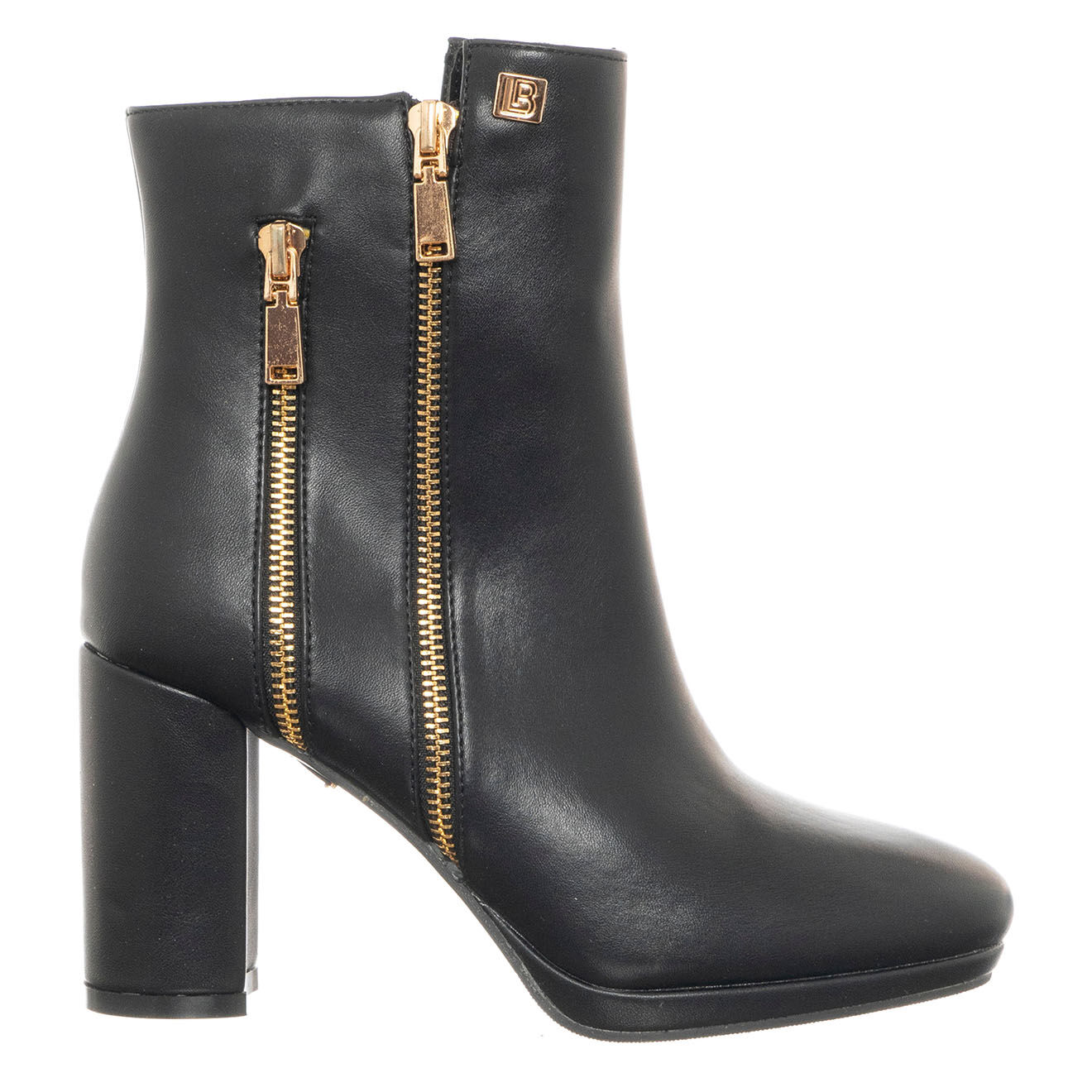Laura Biagiotti Bottines Gia noires - Talon 8.5 cm