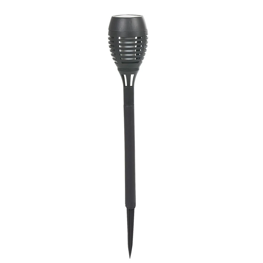 Lampe torche solaire imitation flamme à planter