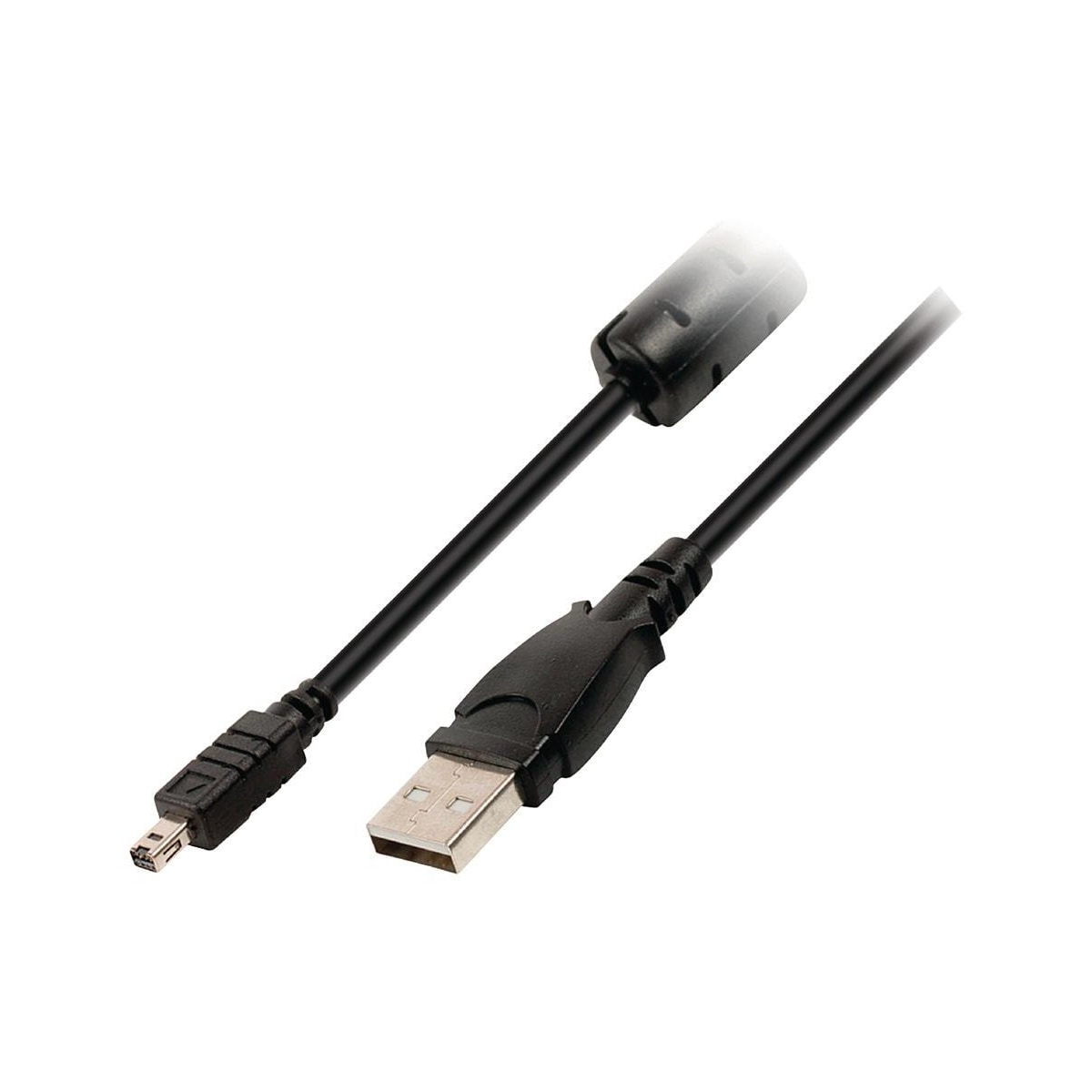 USB 2.0-Kabel USB A Han - Minolta 8-Pinners Han 2.00 m Sort