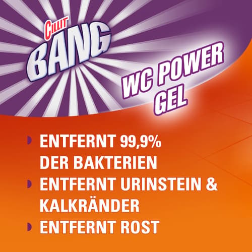 Cillit Bang WC Power Gel Kalk- & Urinstein Zerstörer