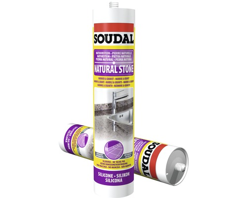 Soudal Natuursteen Siliconen Antraciet 290 ml