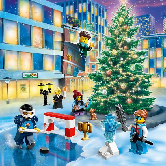 Calendrier de l'avent Lego City 60381