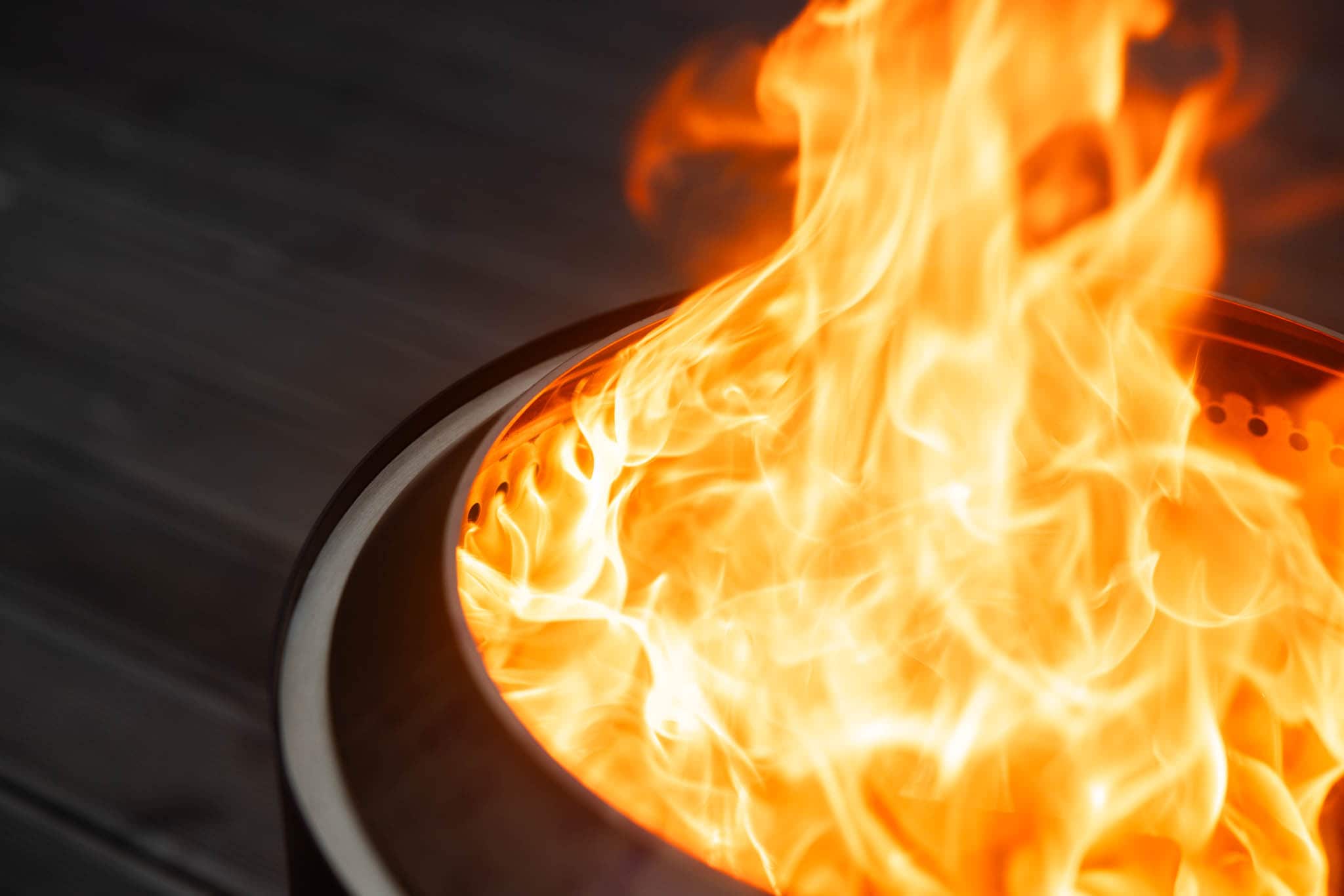 Falkeberg Smokeless Firepit, bålpanne<br>Mindre røyk og mer flammer
