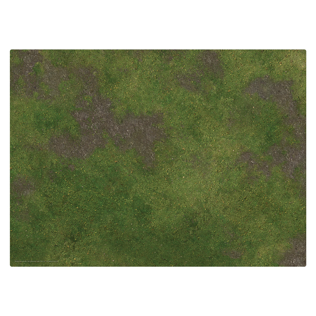 Tapis de jeu 75x55 cm - Broken Grassland / Desert Scrubland