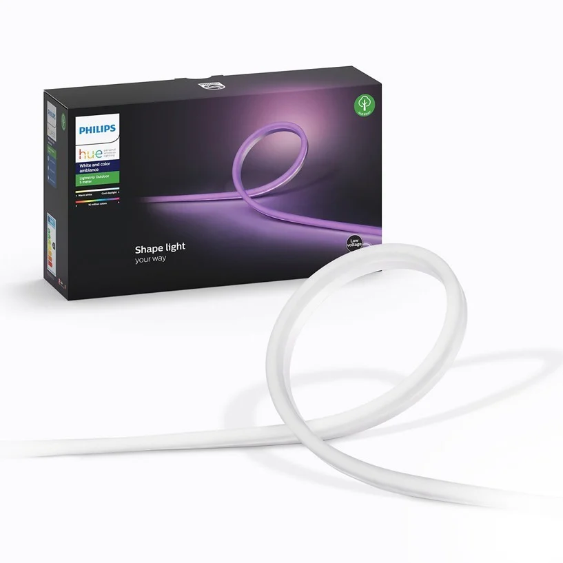 Philips Hue - 2xLightstrip Outdoor 5m & Hue Bridge- Bundle