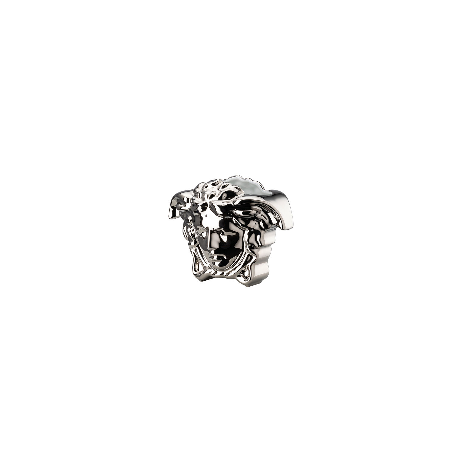 Medusa Grande Silver Vase 9 cm