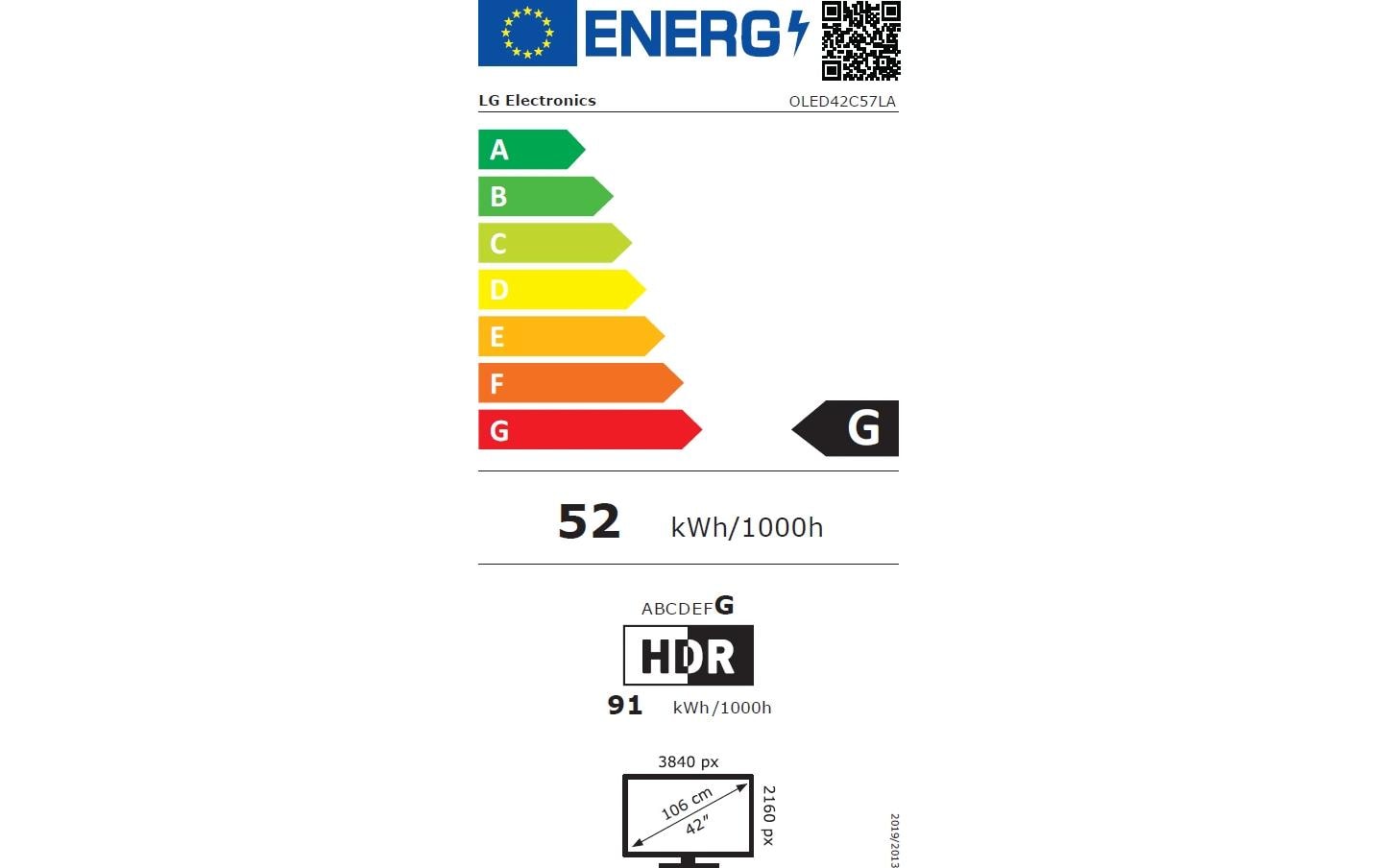 TV OLED42C57LA 42