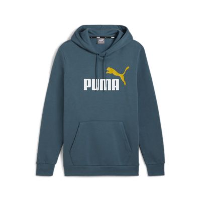 PumaESS+ 2 Col Big Logo Hoodie FL - grau