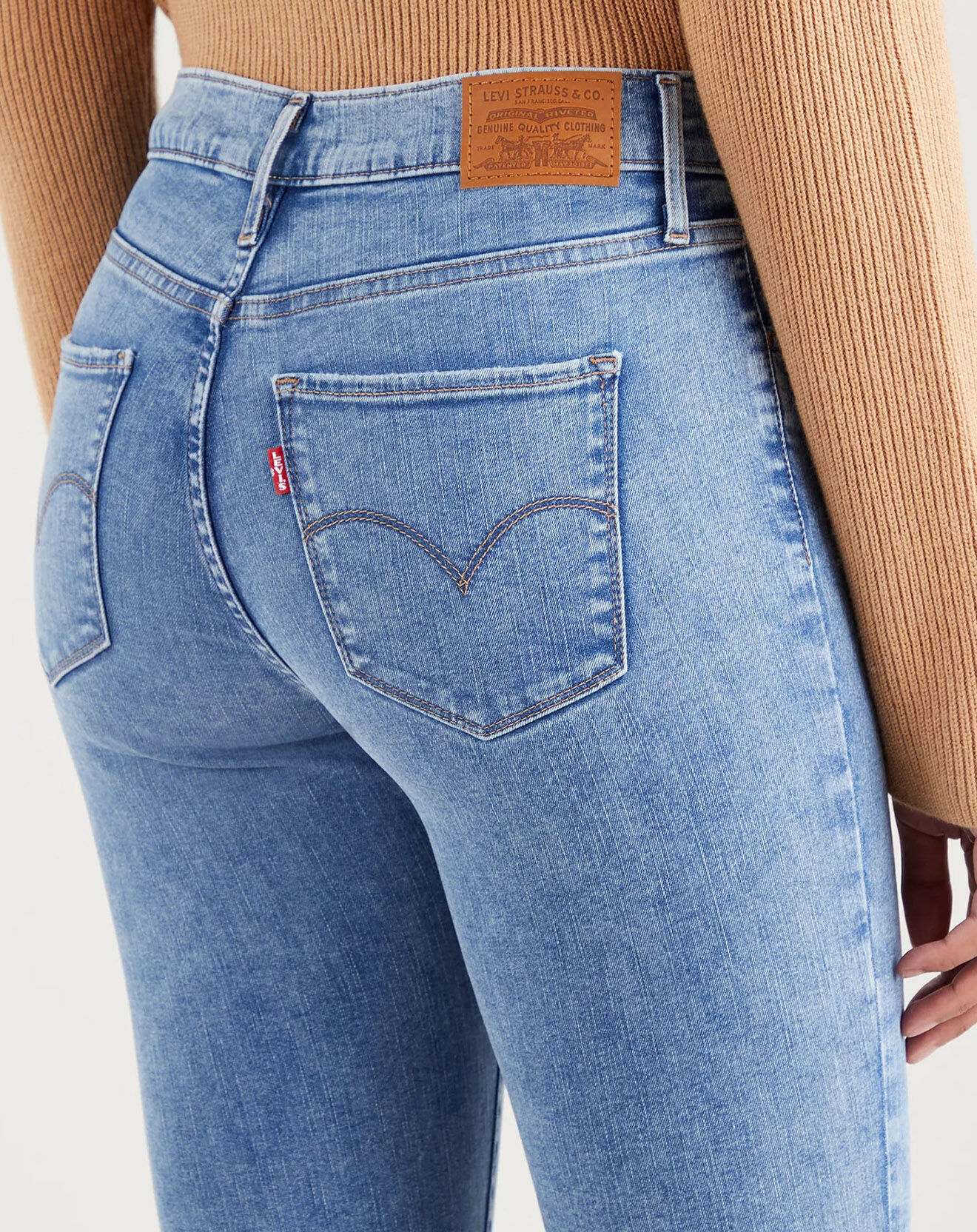Levi's® Jean super skinny 720 Hirise bleu