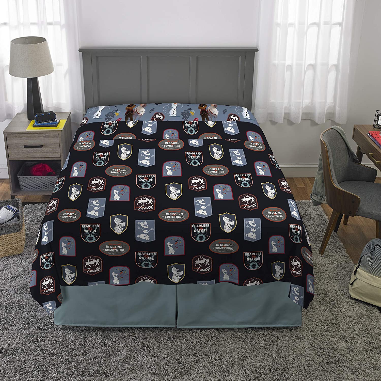 Twin Super Mario 3-Piece Bed Sheet Set.1 Flat Sheet 1 Fitted Sheet 1 Pillow Cases