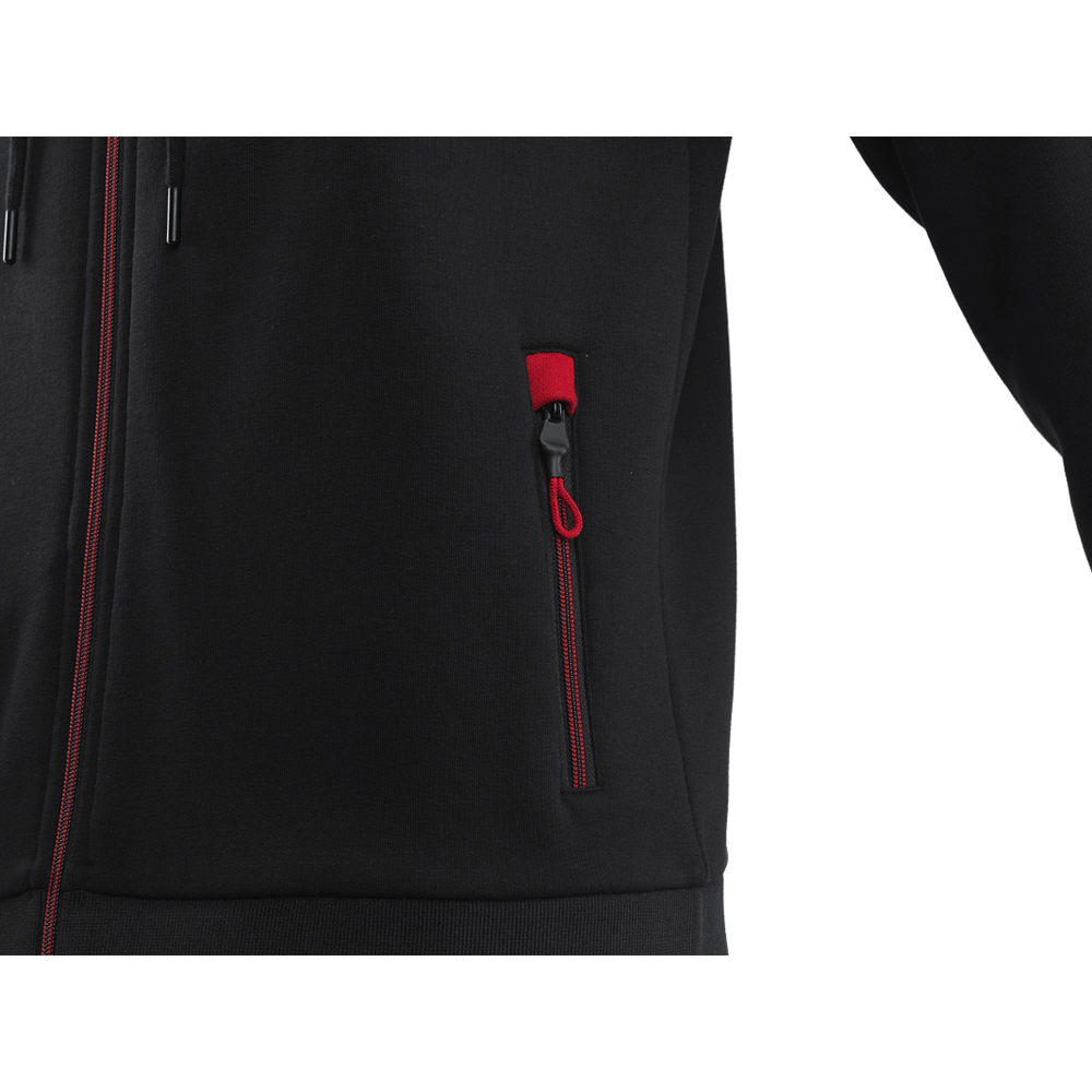 Akrapovic - Veste zippée à capuche femme Noir
