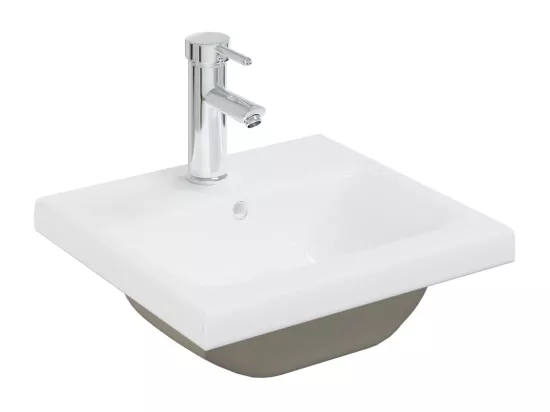 Ensemble de meubles de salle de bain Blanc Aggloméré