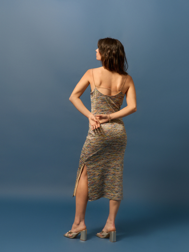 Robe sirène en maille