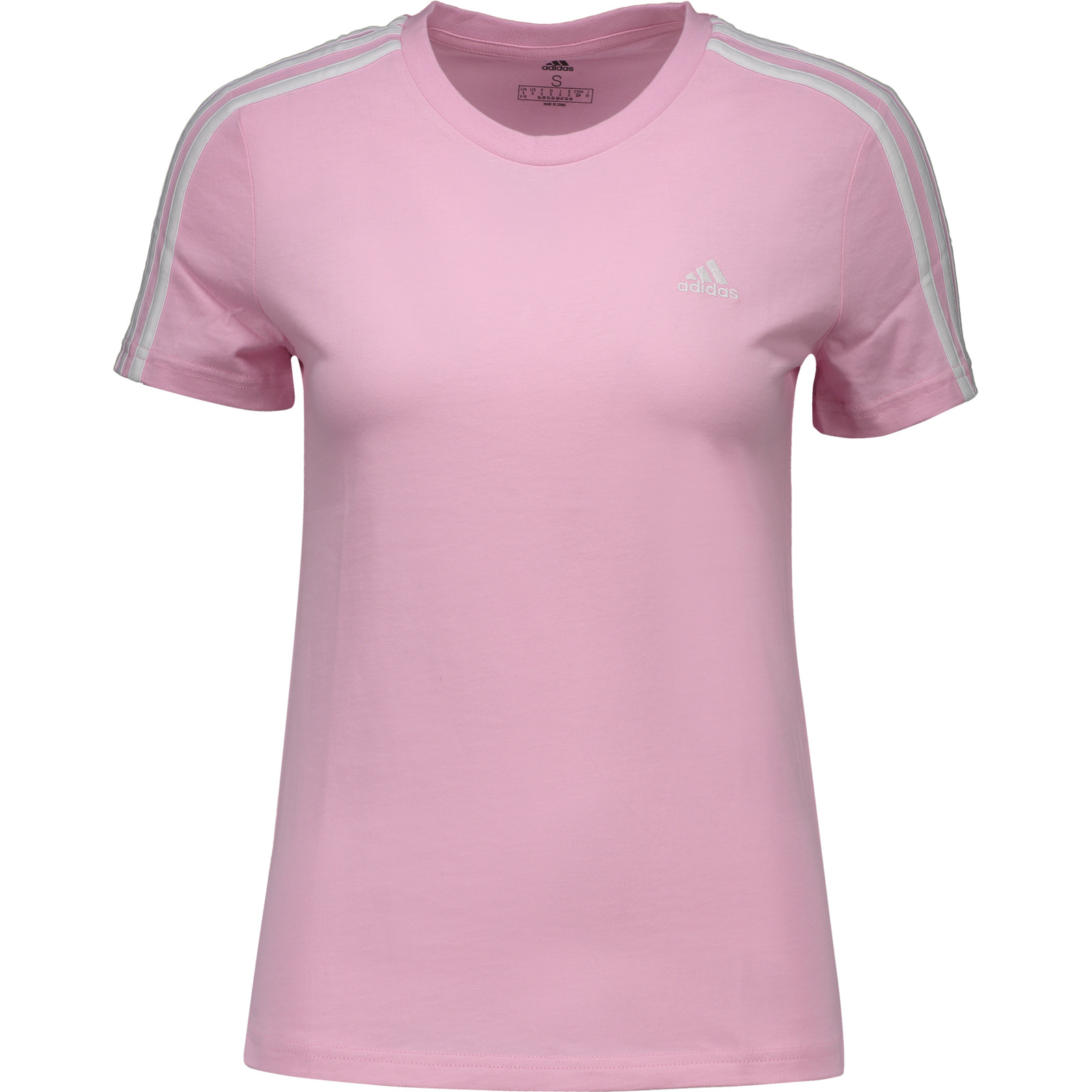 Adidas Damen-T-Shirt 3S XL, pink