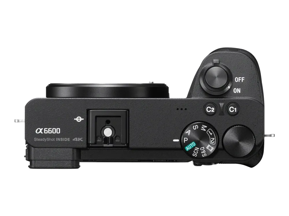 Sony a6600 ILCE-6600 - Digitalkamera - spejlløst - 24.2 MP - APS-C - 4K / 30 fps - kun kamerahus - Wi-Fi, NFC, Bluetooth - sort
