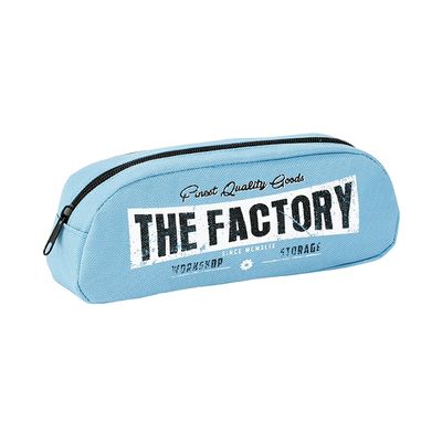 Trousse rectangulaire Factory - 1 compartiment - 2 coloris disponibles - Viquel