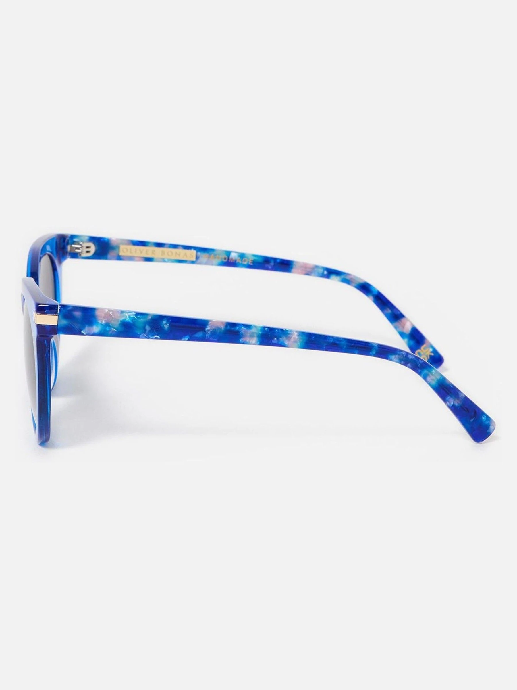 Oliver Bonas Faux Tortoiseshell Preppy Acetate Sunglasses