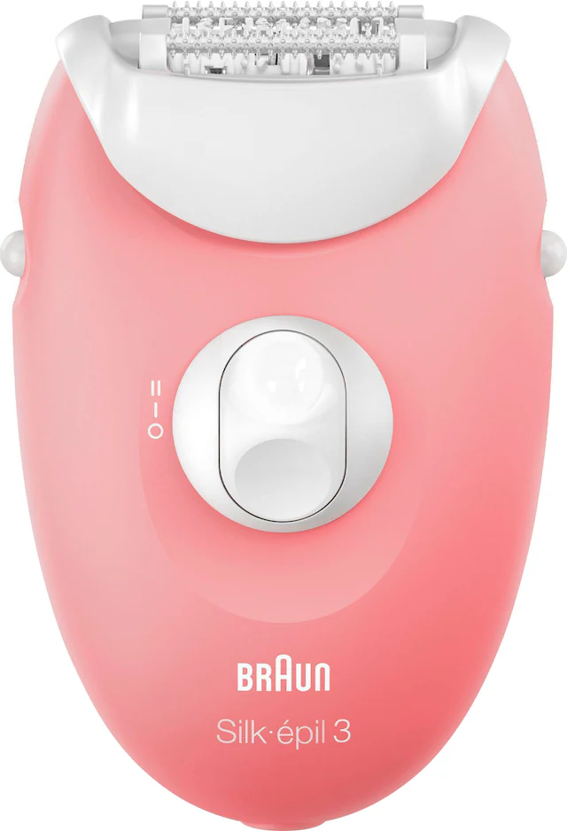 Braun Epilierer »Silk-épil 3 3-176« 20-Pinzetten-System, Smartlight-Technologie, Massagerollenaufsatz