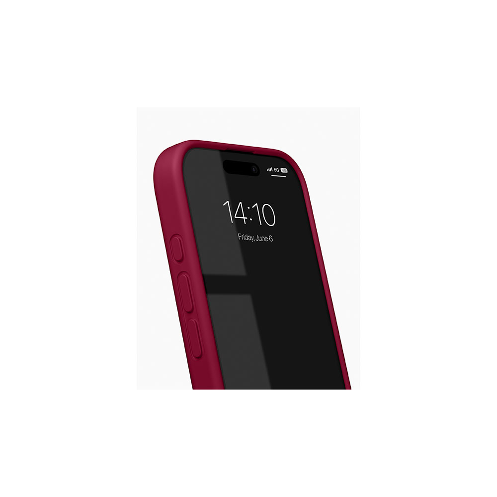 iPhone 17 MagSafe Silikon Hülle Case Recycled (IDSICMS-I2561-521) - Cranberry