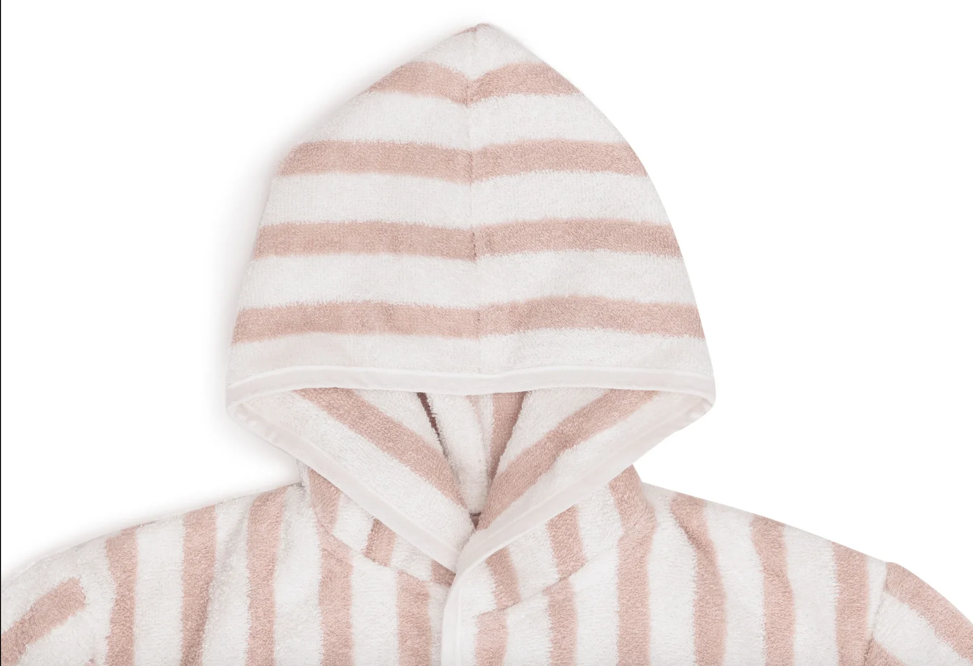 Jollein Jollein badjas 3-4 jaar Stripe Terry Wild rose