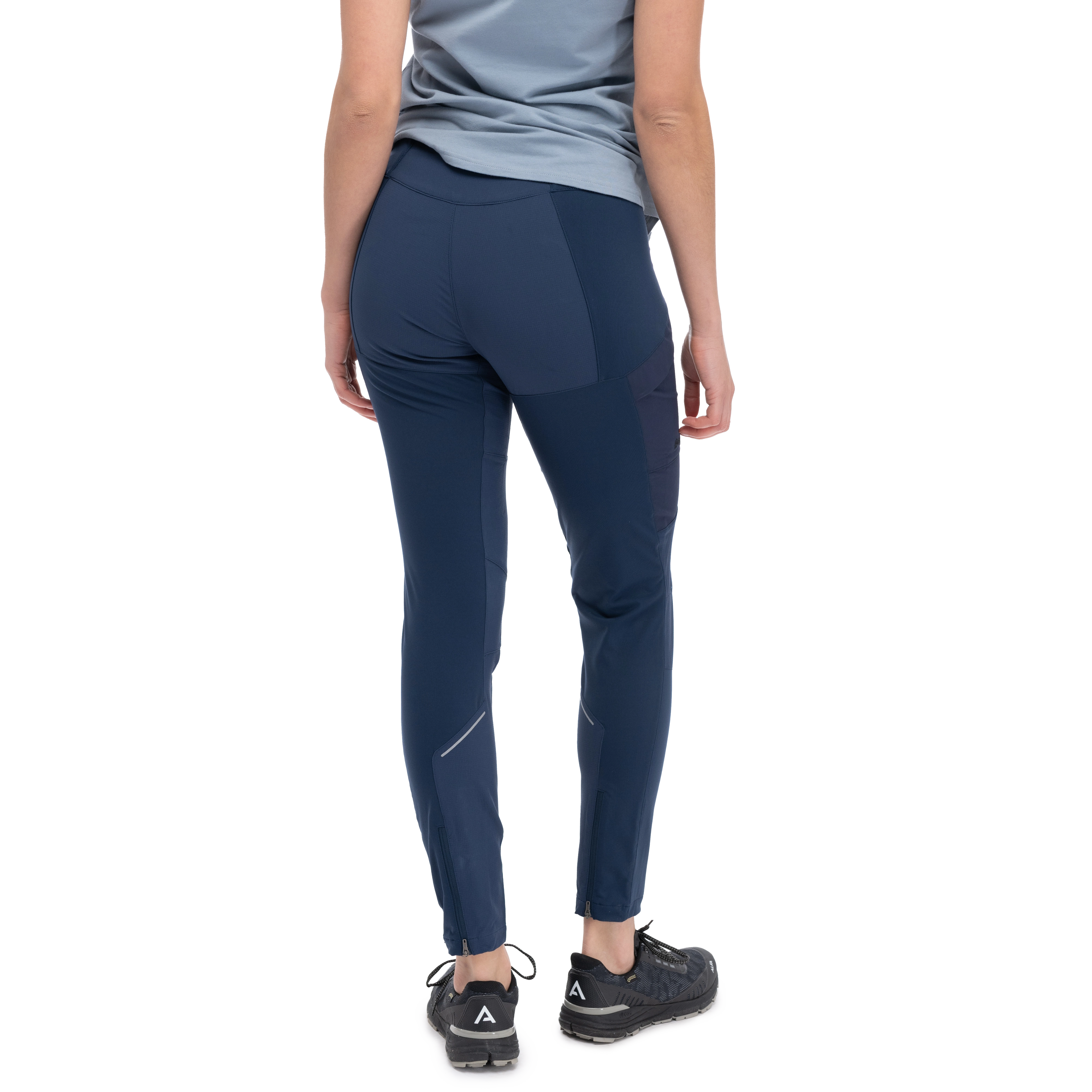 Fløyen Original Tight Pants Women Navy Blue