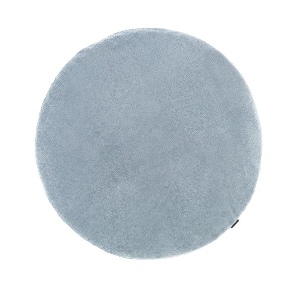 Kidsmill Soft Elegance II Boxmatras Hoes Rond Ø 90 cm - Iceblue