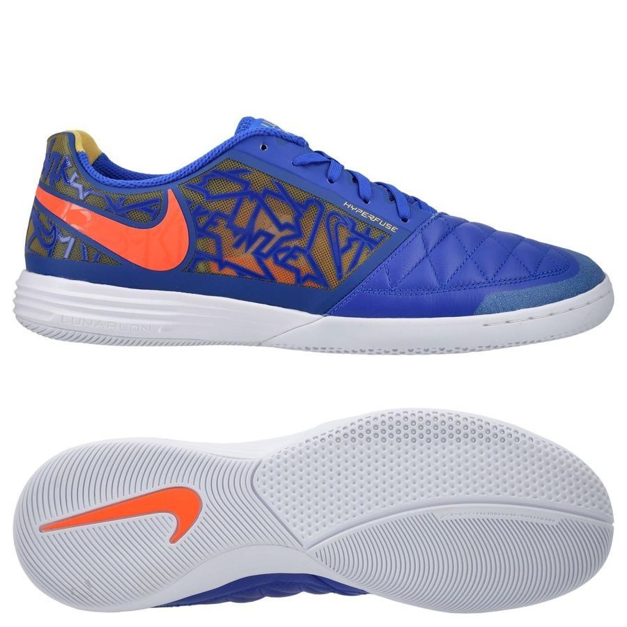 Nike Lunargato II IC Small Sided - Bleu/Orange