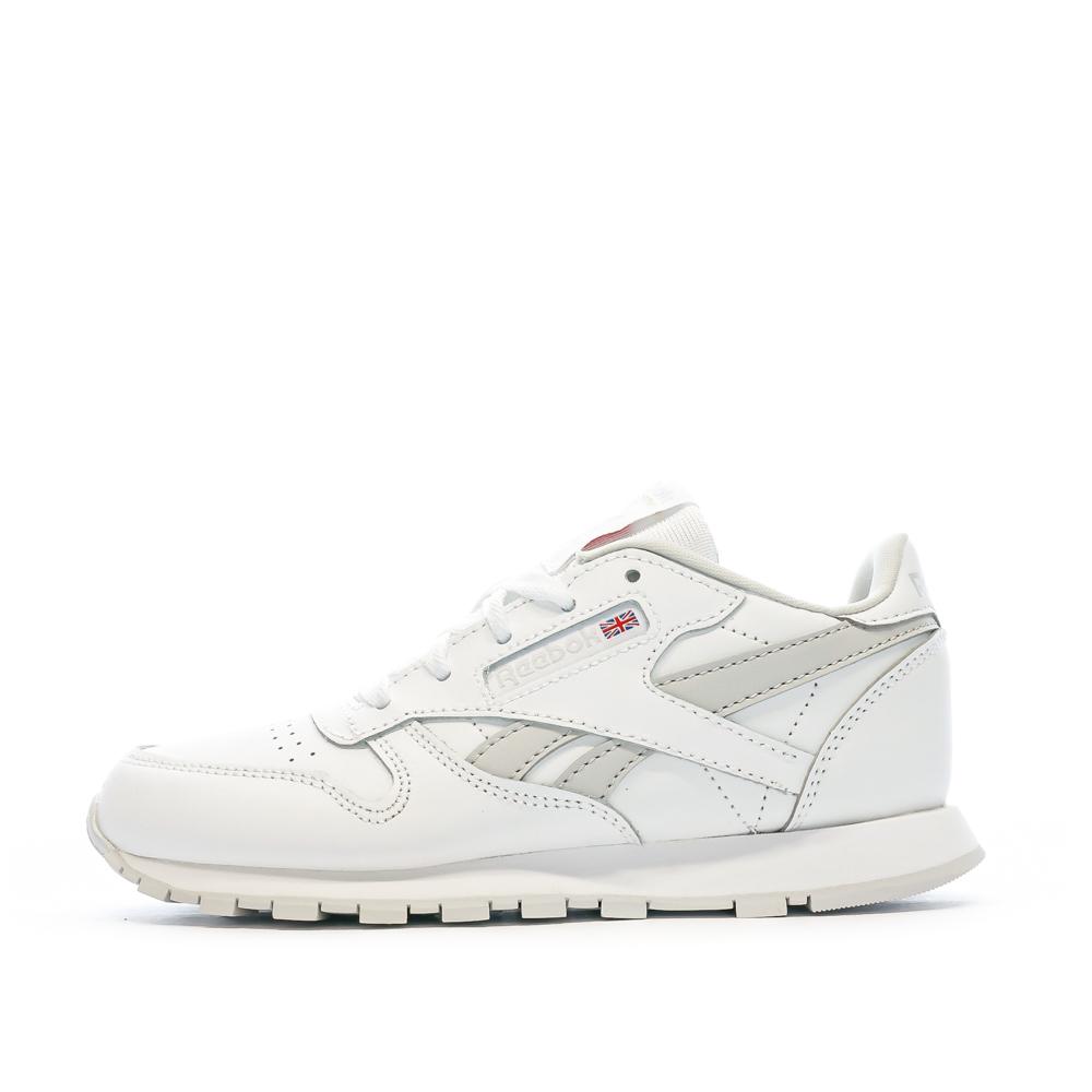 Reebok Baskets Blanche Garçon Reebok Classic Leather IG2593