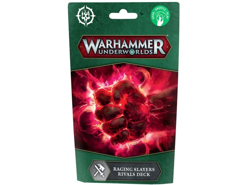 Games Workshop Datakarten Warhammer Underworlds Rivals-Deck Warhammer Underworlds, Raging Slayers Rivals Deck (Englisch)