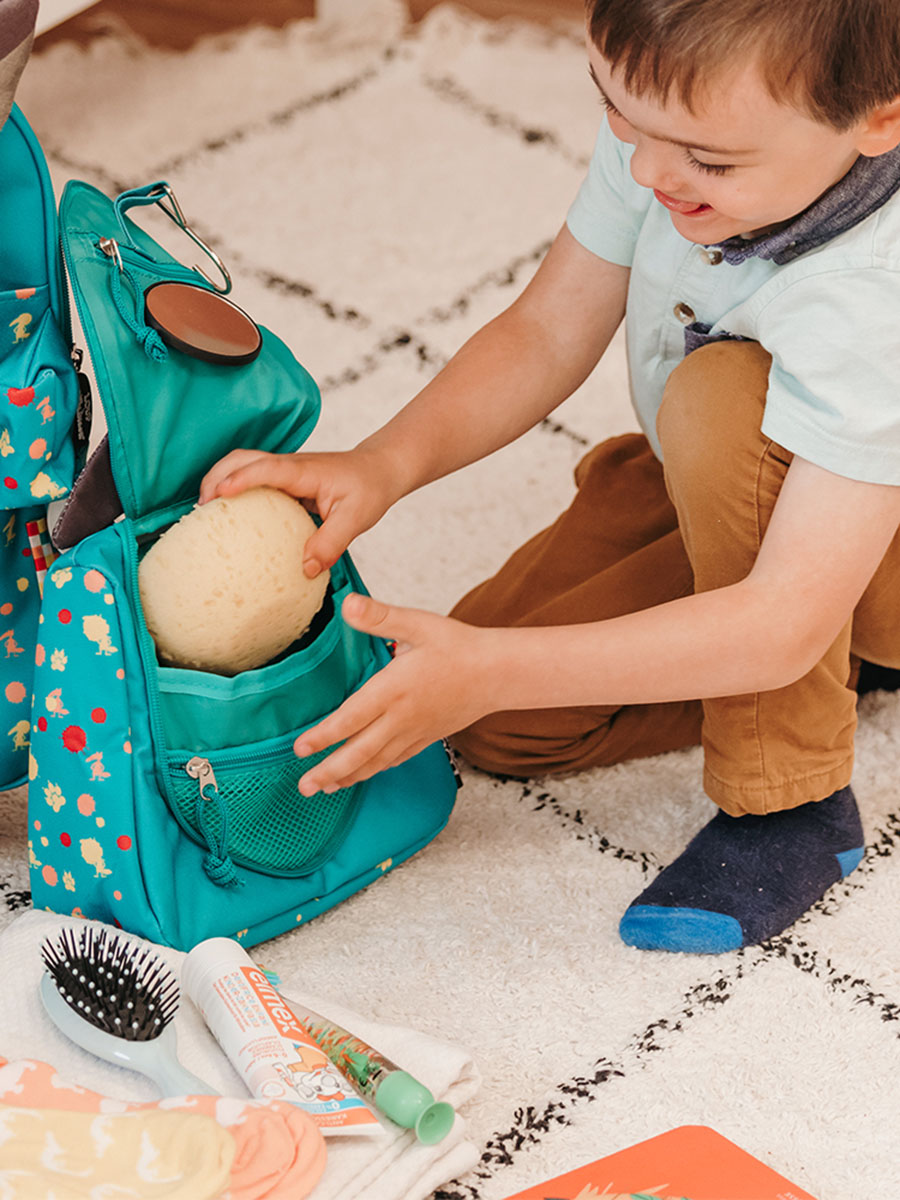 Trousse de toilette Loup x Les DÀglingos