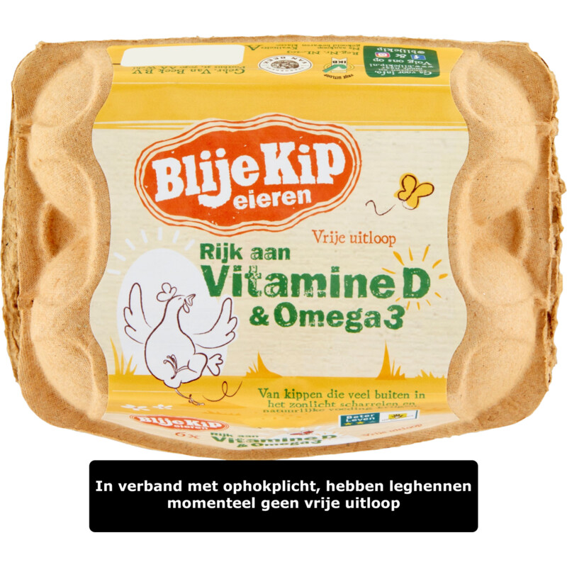 Blije Kip eieren Rijk aan vitamine D & omega 3