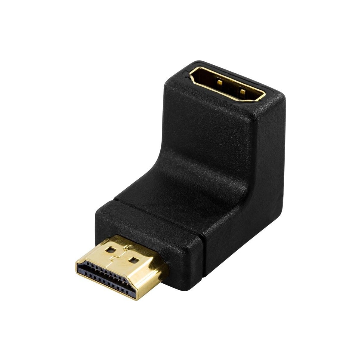 DeLOCK HDMI-adapter, 19-pin ha till ho, vinklad