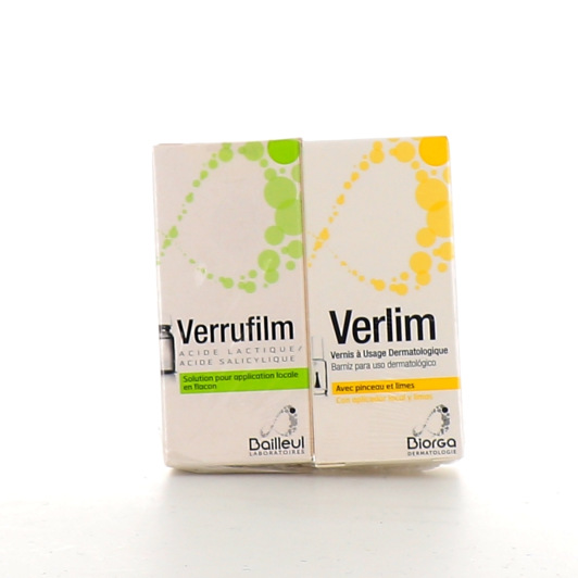 Verrufilm Solution pour application locale - Traitement des Verrues