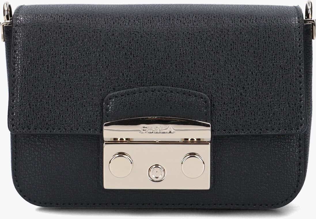 FURLA zwarte furla schoudertas metropolis mini c.body webbing
