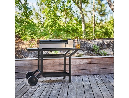 FORGE ADOUR - Plancha Premium electrique , 60 cm, Chassis inox