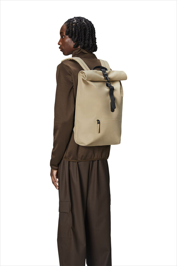 Rains Rolltop Rucksack W3 Sand