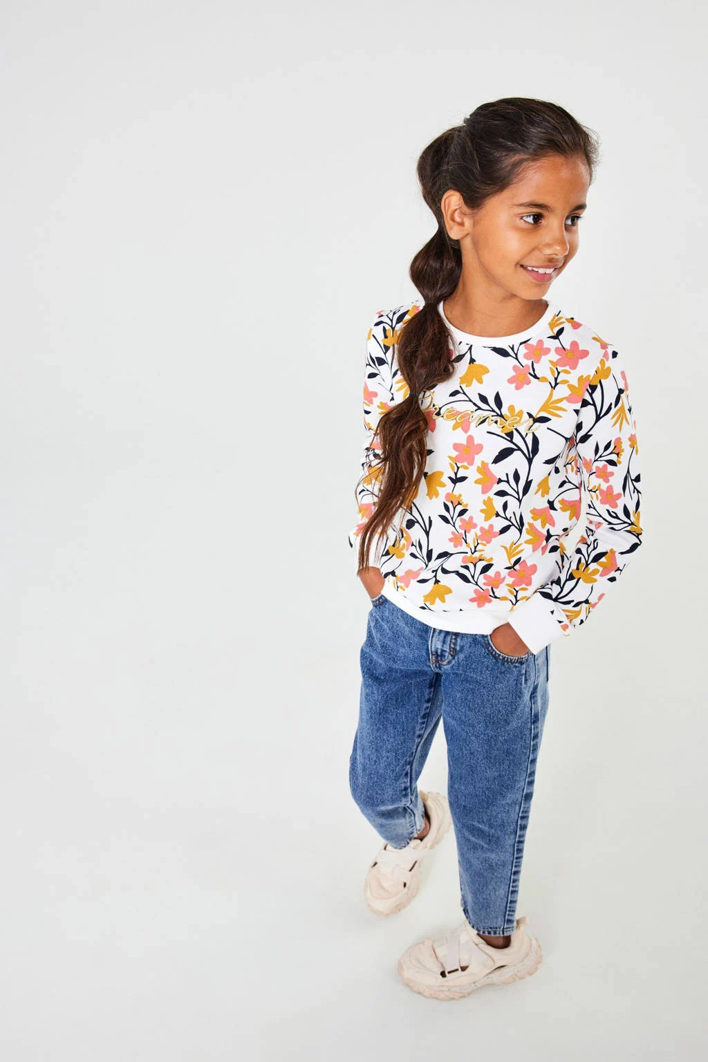 NAME IT mom jeans NKFBELLA medium blue denim