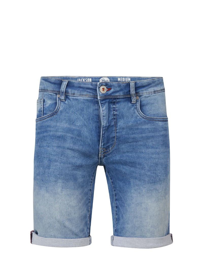 PETROL IND SHORT JOGG HOMME JEAN BLEU CLAIR