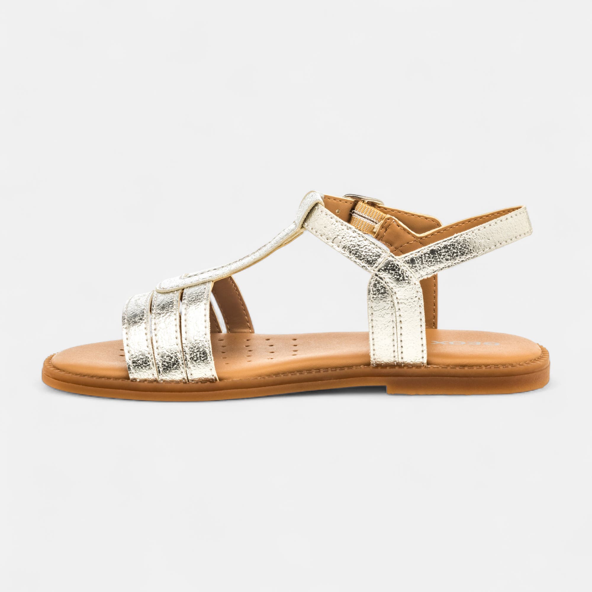 Nu-pieds Fille argent