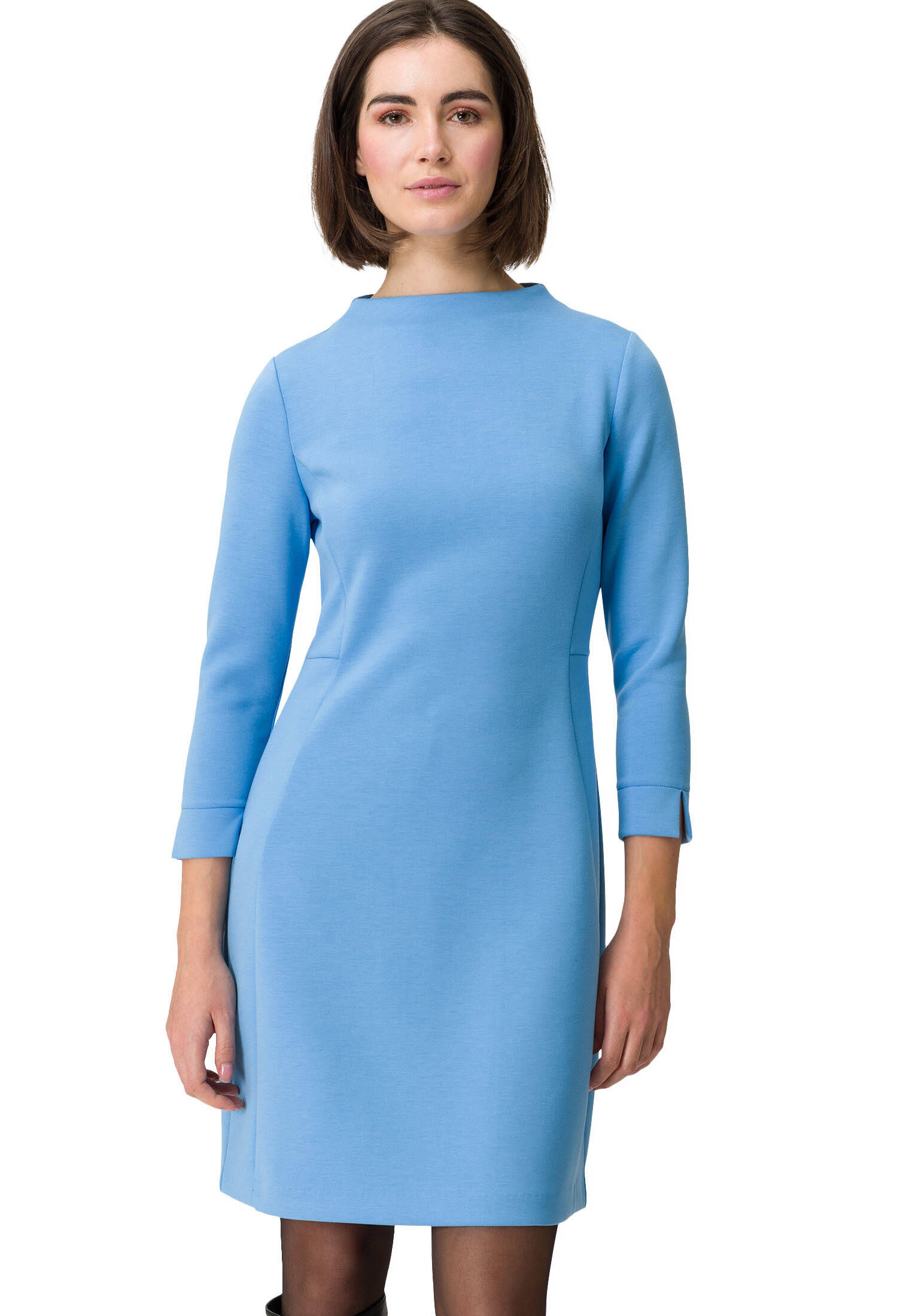 zero| Damen Sweatkleid mit Stehkragen