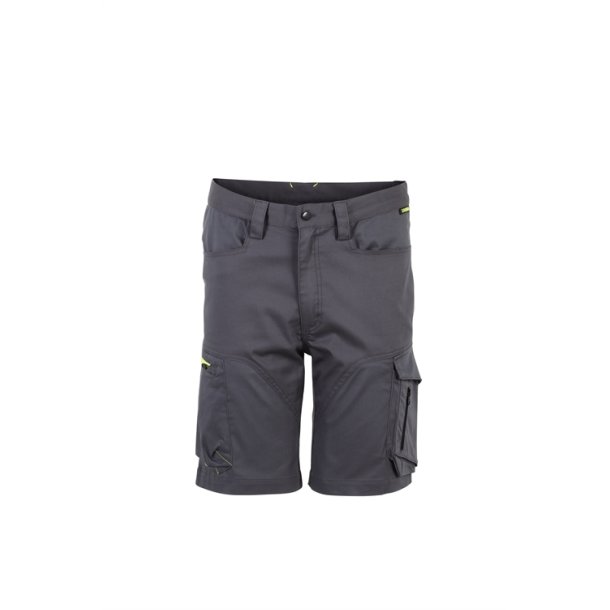 PLANAM SHORTS MED STRETCHLINE antracit grå