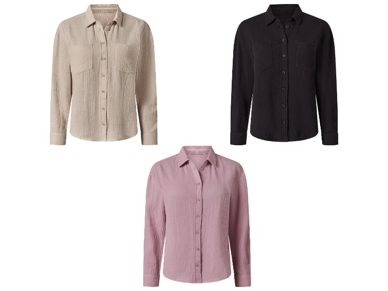 Mousseline dames blouse