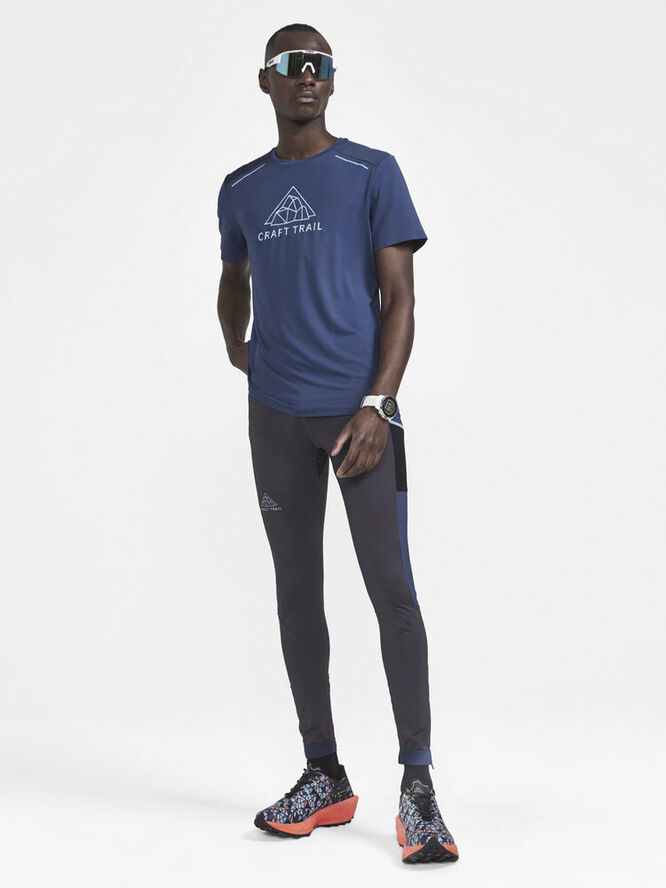 Craft Pro Trail tights Grå