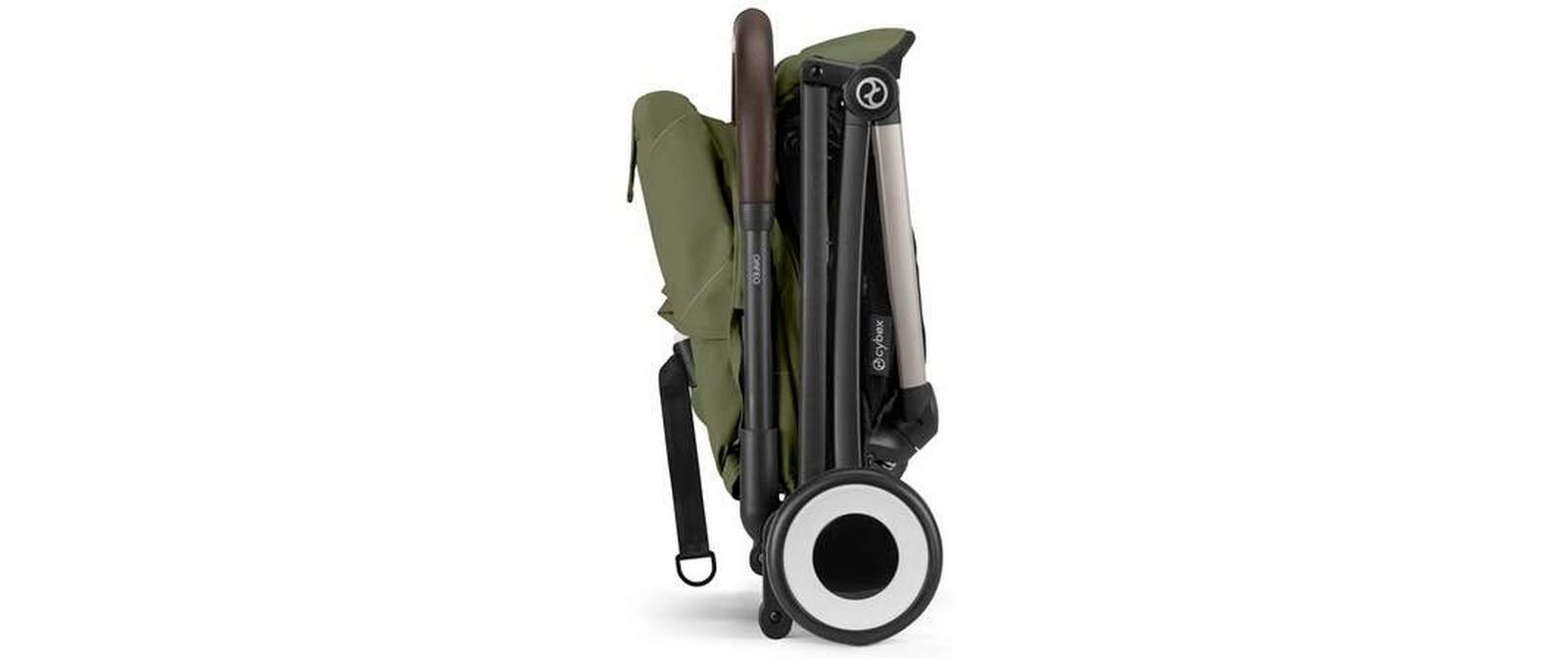 Buggy Orfeo Moss Green<br>Kompakter Reisebuggy mit Handgepäckmasse