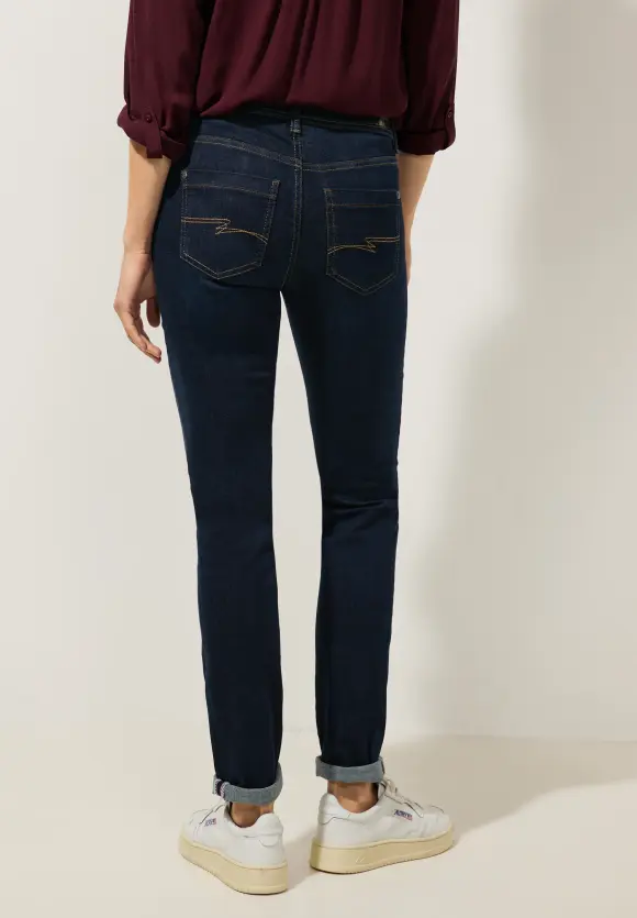 Blaue used Casual Fit Jeans - dark indigo used wash