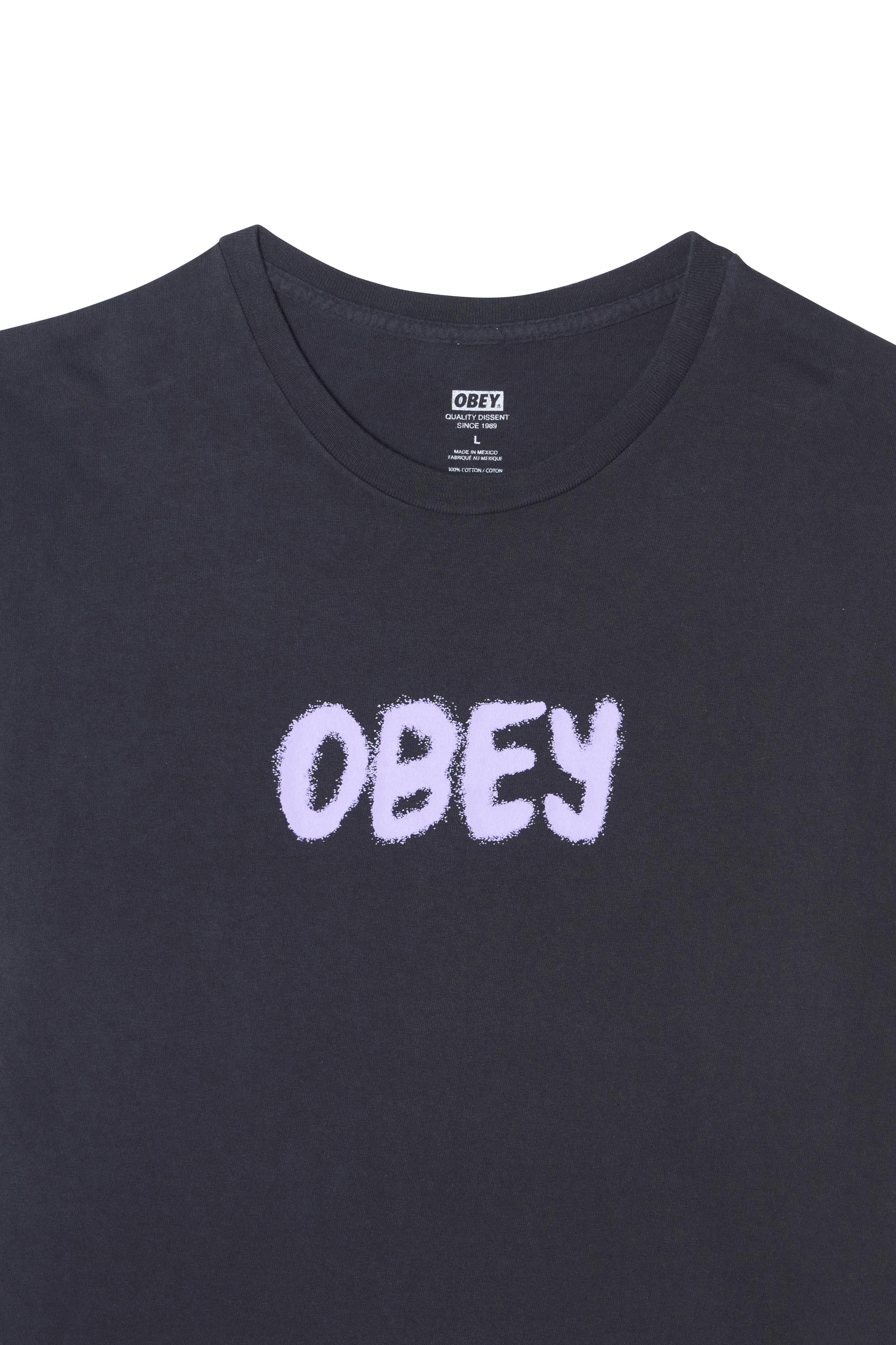 OBEY T-shirt  TEES 163813671E OBEY CITY SPRA, NOIR, Noir