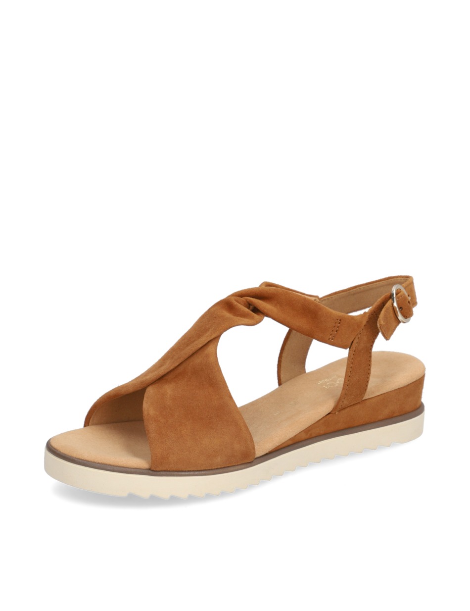 Veloursleder Sandale