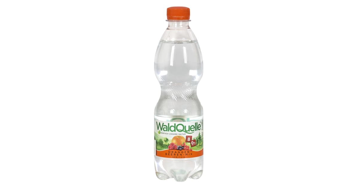 Waldquelle Orangen-Beeren-Mix Spritzig (Einweg)