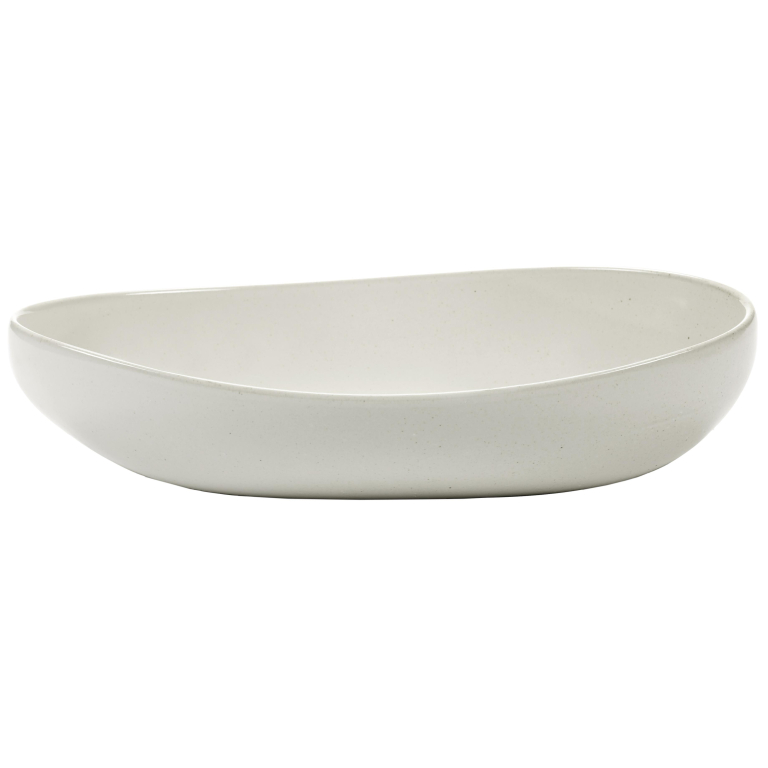 Serax Out of lines by Uncharted serveerschaal 36x17 Off White