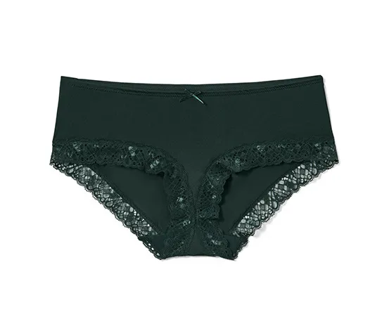 2 Pantys, dunkelgrün